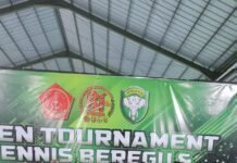 BTC Polda Aceh Raih Juara III Turnamen Tenis Piala Panglima TNI