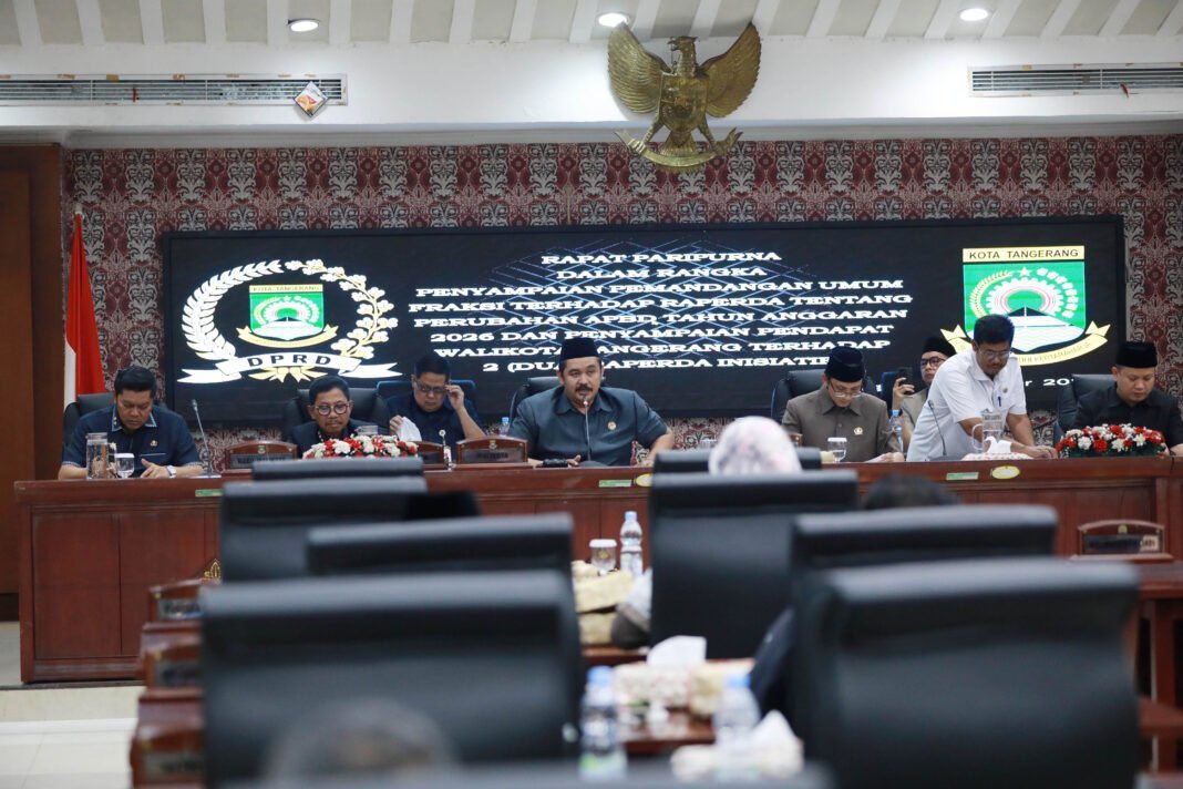 Apresiasi Raperda Inisiatif & Saran DPRD, Sachrudin-Maryono: Sinergi Wujudkan Pembangunan Berkelanjutan Apresiasi Raperda Inisiatif & Saran DPRD, Sachrudin-Maryono: Sinergi Wujudkan Pembangunan Berkelanjutan