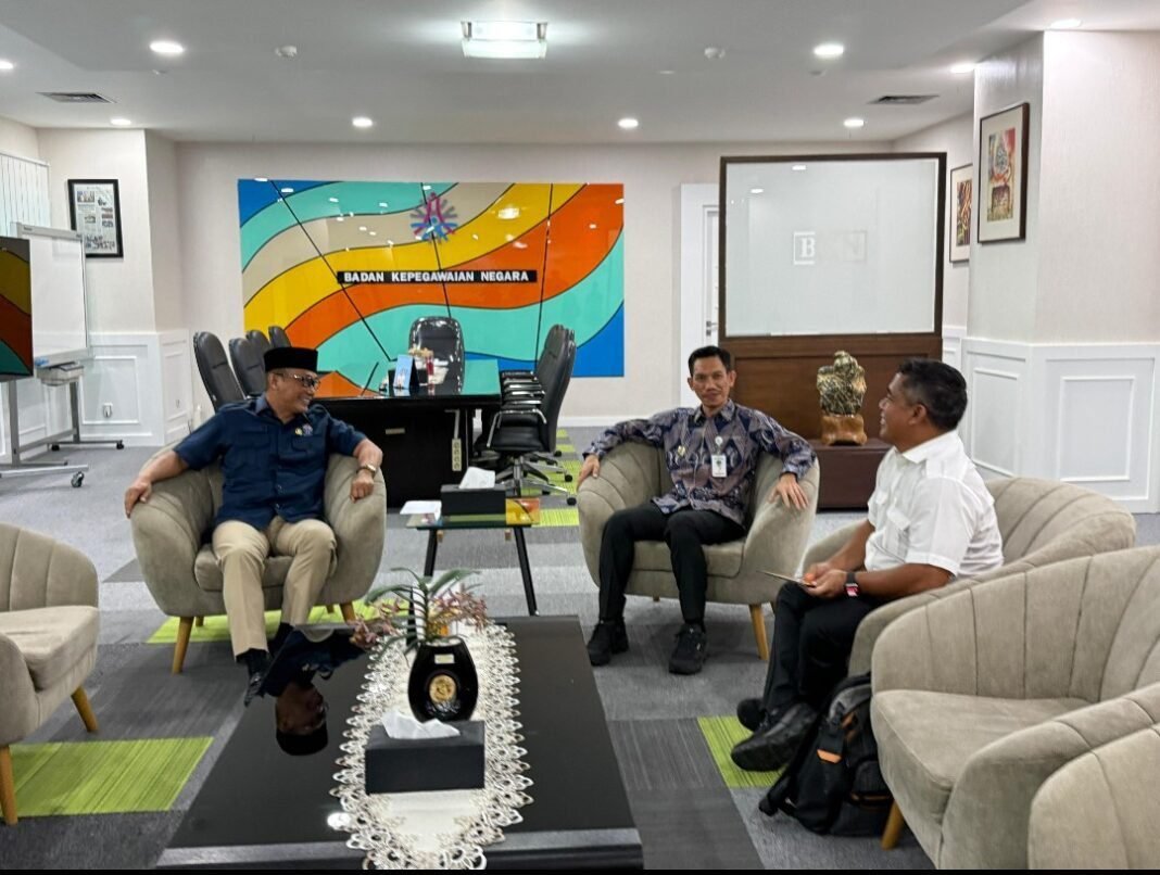 Temui Kepala BKN RI,Bupati Tarmizi Perjuangkan Nasib P3K Paruh Waktu dan Tenaga Bakti Jadi P3K Penuh Waktu Temui Kepala BKN RI,Bupati Tarmizi Perjuangkan Nasib P3K Paruh Waktu dan Tenaga Bakti Jadi P3K Penuh Waktu
