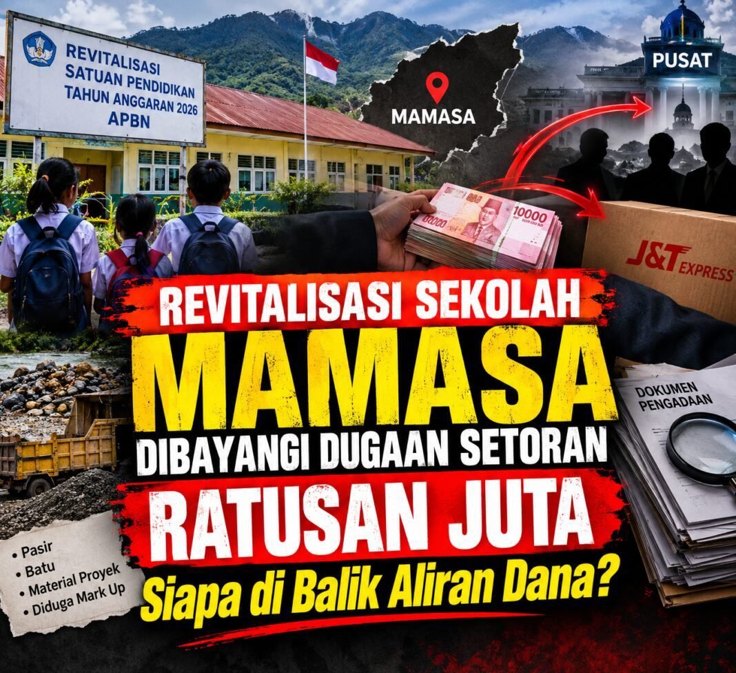 Revitalisasi Sekolah Mamasa Dibayangi Dugaan Setoran Ratusan Juta, Siapa di Balik Aliran Dana? Revitalisasi Sekolah Mamasa Dibayangi Dugaan Setoran Ratusan Juta, Siapa di Balik Aliran Dana?