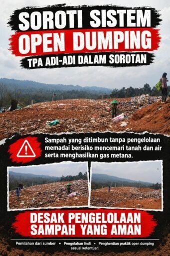 TPA Adi-Adi Jadi Bom Waktu? Muh Ikram Peringatkan Ancaman Gas Metana dan Longsor Sampah di Mamuju TPA Adi-Adi Jadi Bom Waktu? Muh Ikram Peringatkan Ancaman Gas Metana dan Longsor Sampah di Mamuju