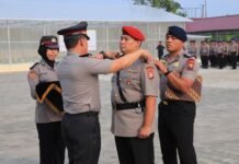Kapolda Malut Lantik Kombes Pol Azhar Nugroho sebagai Dirresnarkoba Â