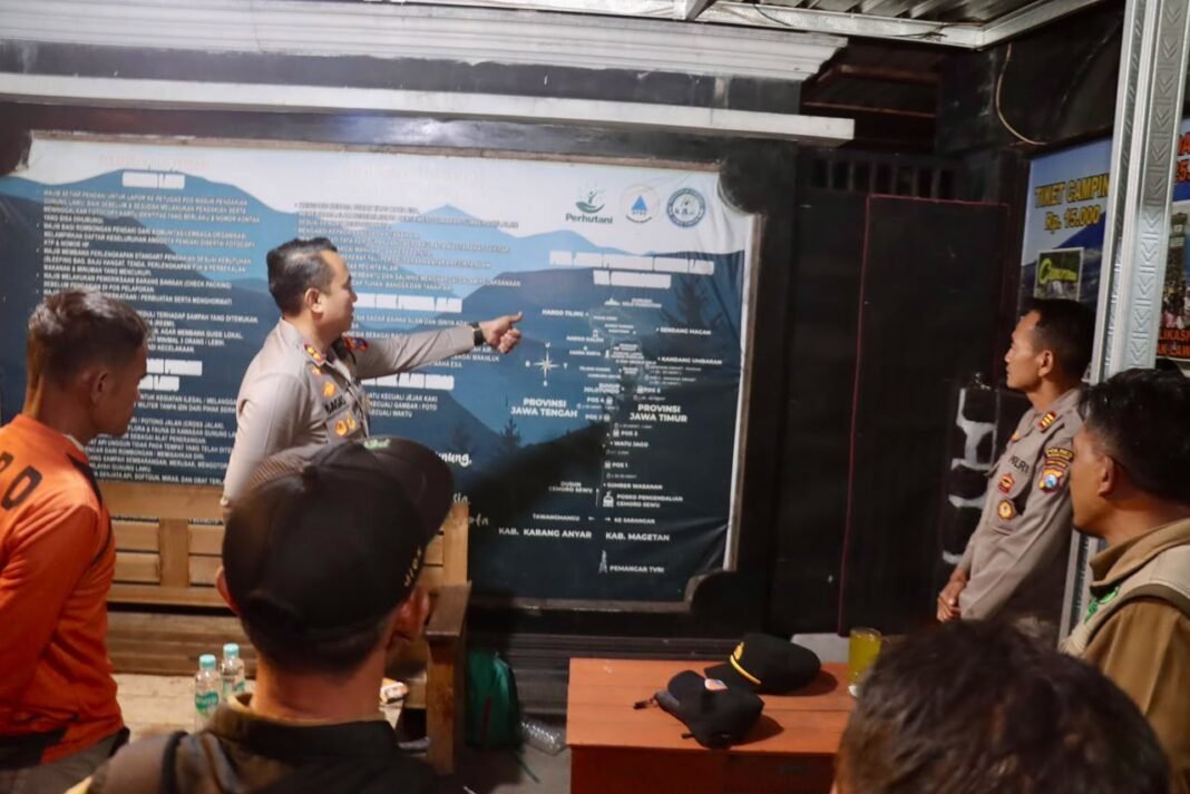 Polres Magetan Siaga 24 Jam di Cemoro Sewu,Antisipasi Rembetan Karhutla Tawangmangu Polres Magetan Siaga 24 Jam di Cemoro Sewu,Antisipasi Rembetan Karhutla Tawangmangu
