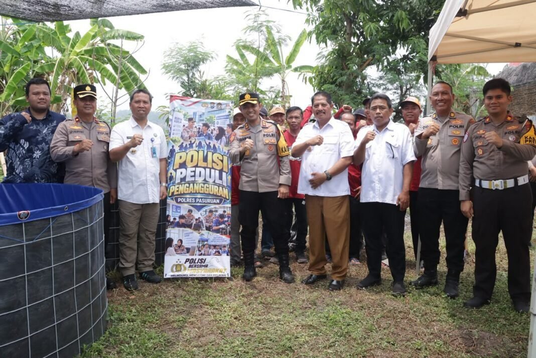 Kapolres Pasuruan Hadirkan Peluang Usaha Bagi Mantan Pengguna Narkoba Melalui Budidaya Ikan Lele Kapolres Pasuruan Hadirkan Peluang Usaha Bagi Mantan Pengguna Narkoba Melalui Budidaya Ikan Lele