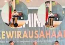 SEMINAR KEWIRAUSAHAAN, HIPMI PT UNIVERSITAS MUHAMMADIYAH KENDARI.