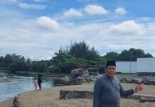 Camat Johan Pahlawan Tinjau Kondisi Gampong Rawan Bencana,Pantau Kesiapan Hadapi Banjir Rob dan Luapan Sungai