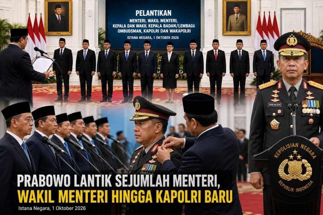 Prabowo Reshuffle Kabinet dan Lembaga Negara, Ini Daftar Pejabat yang di Dilantik. Prabowo Reshuffle Kabinet dan Lembaga Negara, Ini Daftar Pejabat yang di Dilantik.